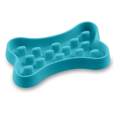 Tarhong anti-shock food bowl slow chow bone blue