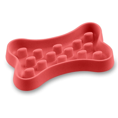 Tarhong Anti-shock food bowl slow chow bone red