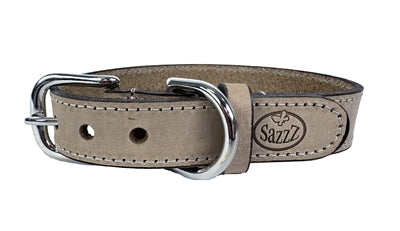 Sazzz Dog Collar Nomad Vintage Leather Beige