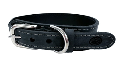 Sazzz Collar Dog Boho Vintage Leather Anthacite