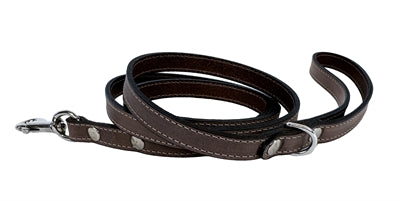 Sazzz Dog Leash Fearless Vintage Leather Brown