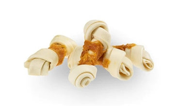 Petstyle Living Knoted Bot White With Chicken