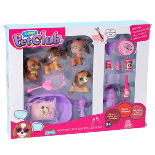 No brand q-shape petsclub dog care play set