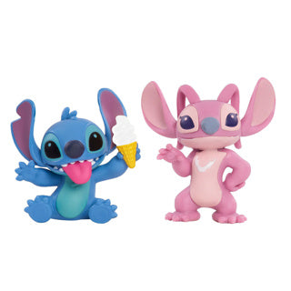 Pack de 2 figurines Spectron Stitch Ange et glace Stitch