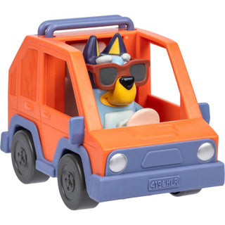 Bluey car 4x4 including Bluey figure