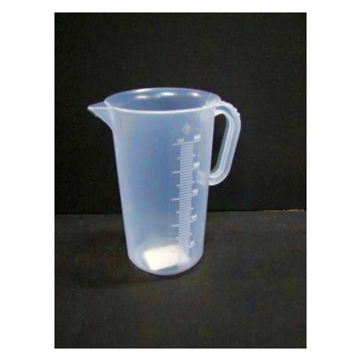 Cupán tomhais plaisteacha 0.25 lítear