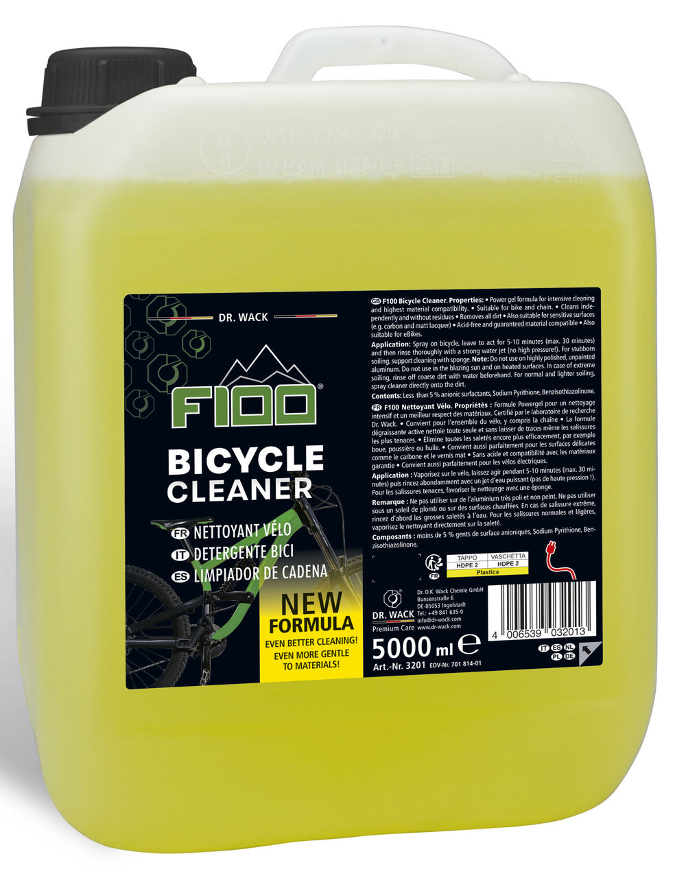 Drwack Bicycle Cleaner Dr.Wack F100 Bicycle Cleaner for the workshop 5 liters