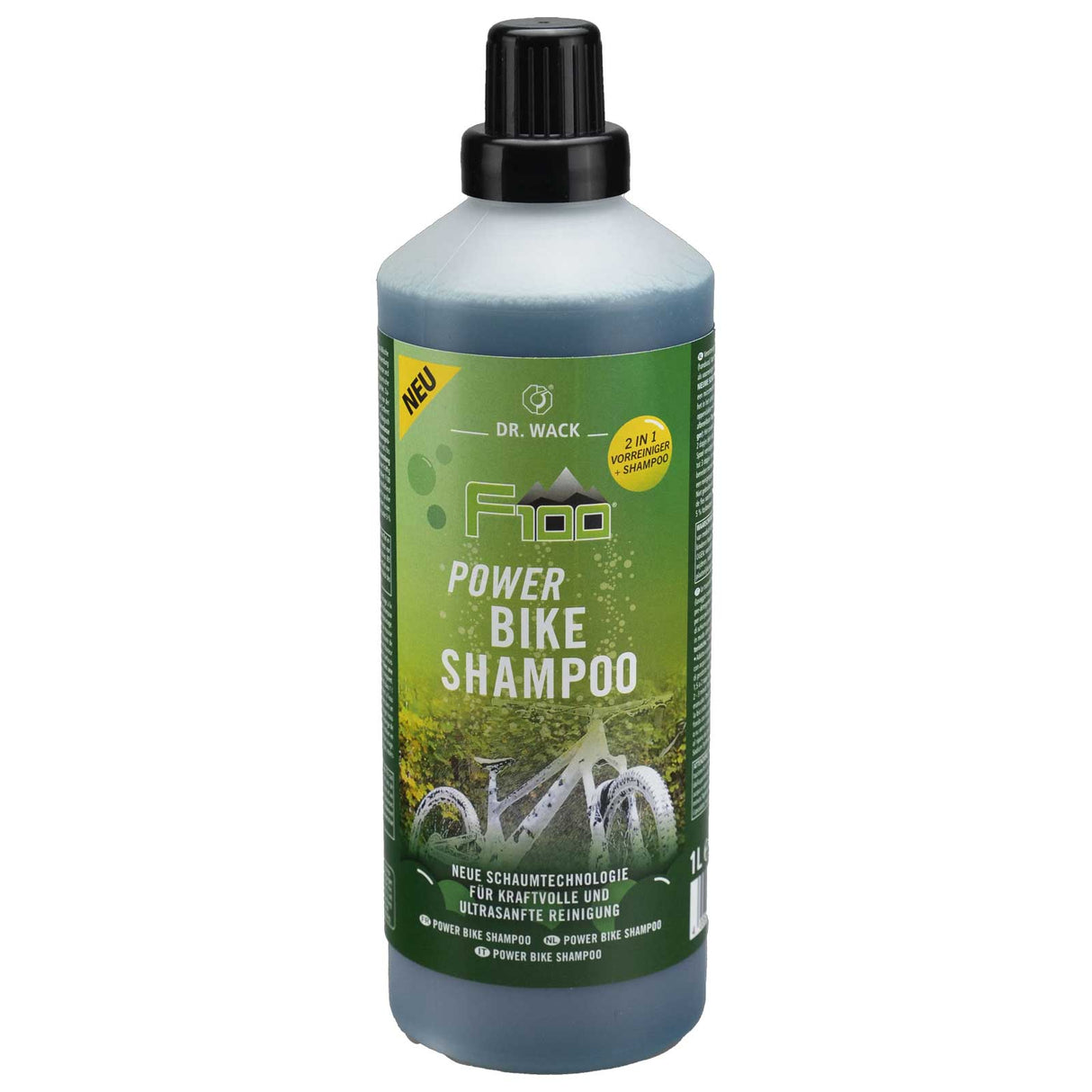 Drwack Power Bike Shampoo Dr. Wack F100 - Flasche bei 1 Liter