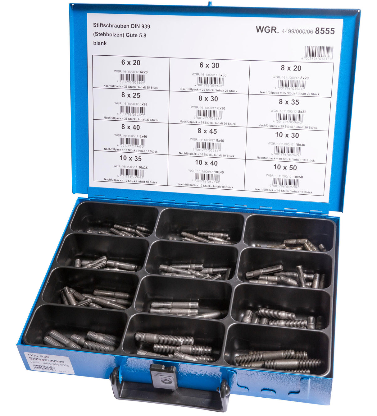 Dresselhaus stud sort.stud screws din 939 stud bolts