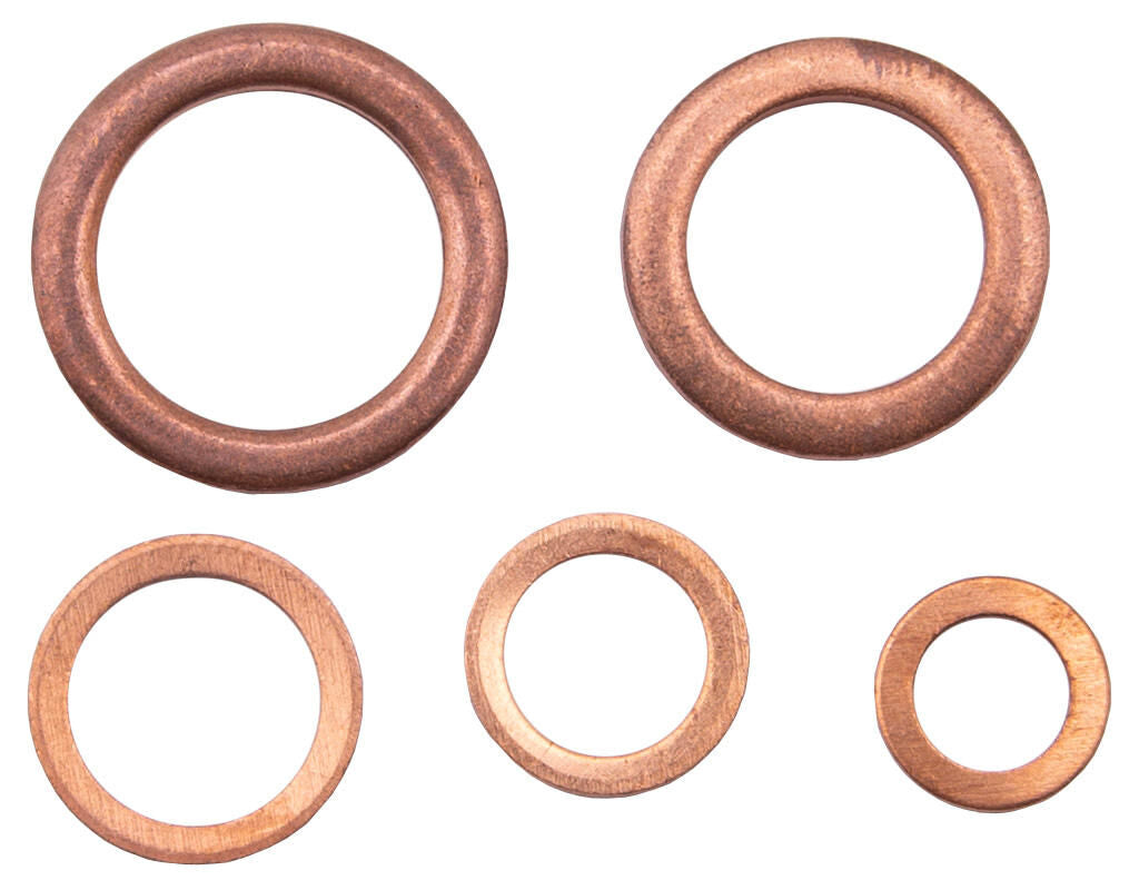 Dresselhaus sealing ring seal ring copper sb-mix form a 5pcs. in a blister