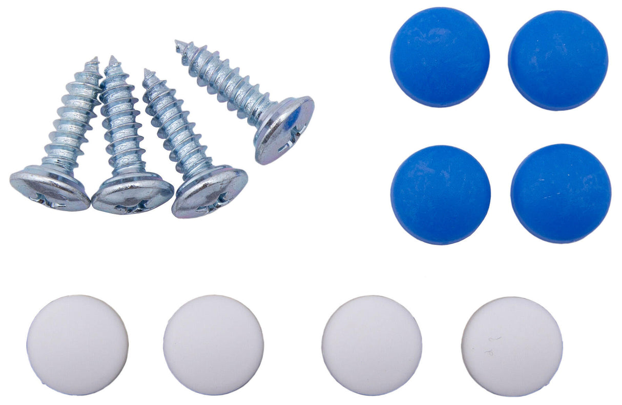 Dresselhaus license plate screw assortment sb-mix license plate number sb-m 4.8x16 caps (blue + white)