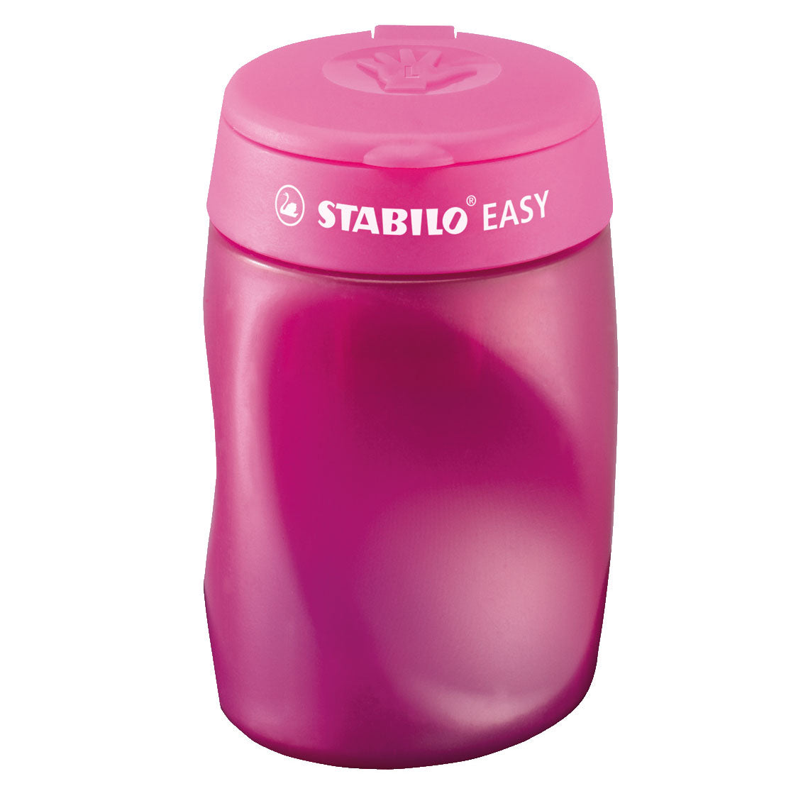 Stabilo EasySharpener - 3 i 1 blyant skarpere - venstre - rosa