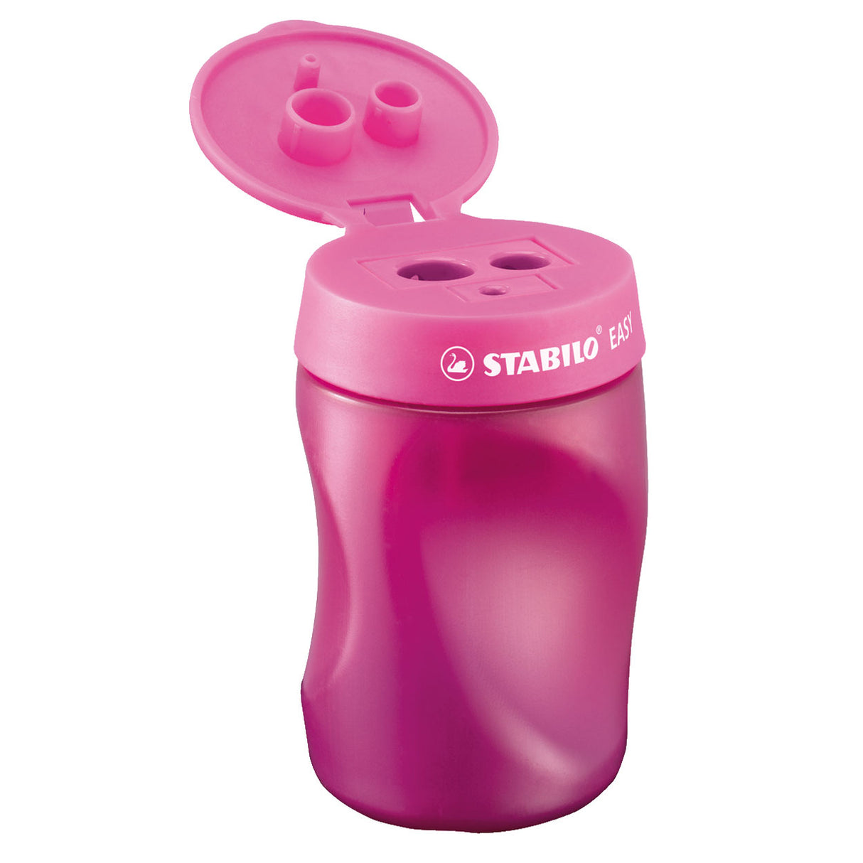 Stabilo EasySharpener - 3 i 1 blyant skarpere - venstre - rosa
