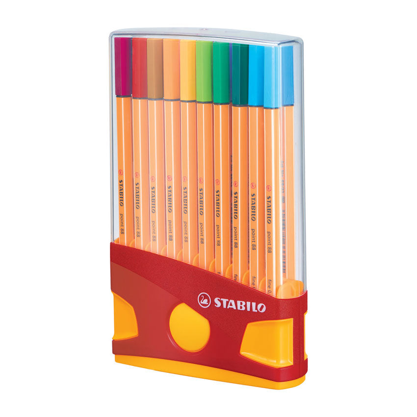 STABILO point 88 Colorparade Red Orange, 20 pcs.