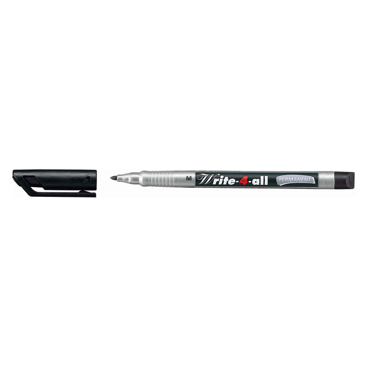 Stabilo write-4-all - permanentní popisovač - medium - black