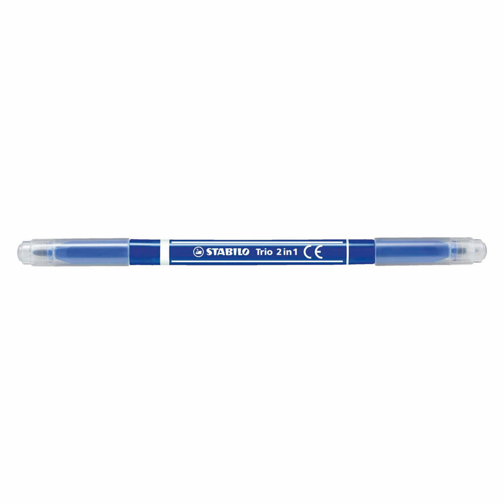 Stabilo Trio 2 in 1 - Filztip Stift und Fineliner in einem - Set 10 Stücke