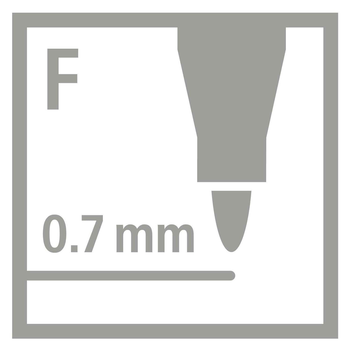 Stabilo Trio A-Z Feltstift, 12st.