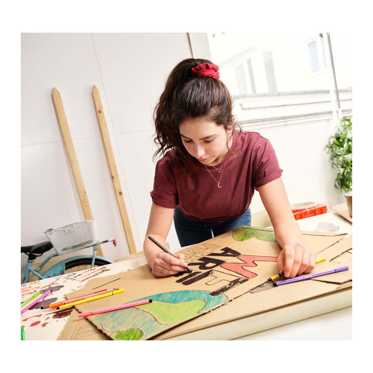 Stabilo Pen 68 ColorParade Rot, 20st.