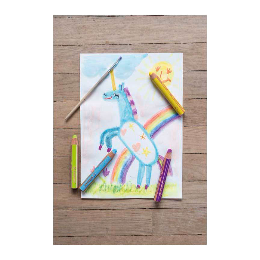 Stabilo Woody 880 3in1 – raudona