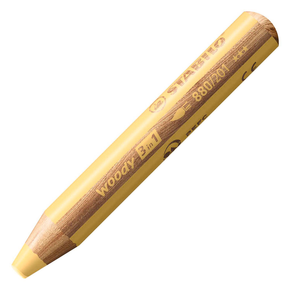 Stabilo Woody 3in1 - Amarillo pastel
