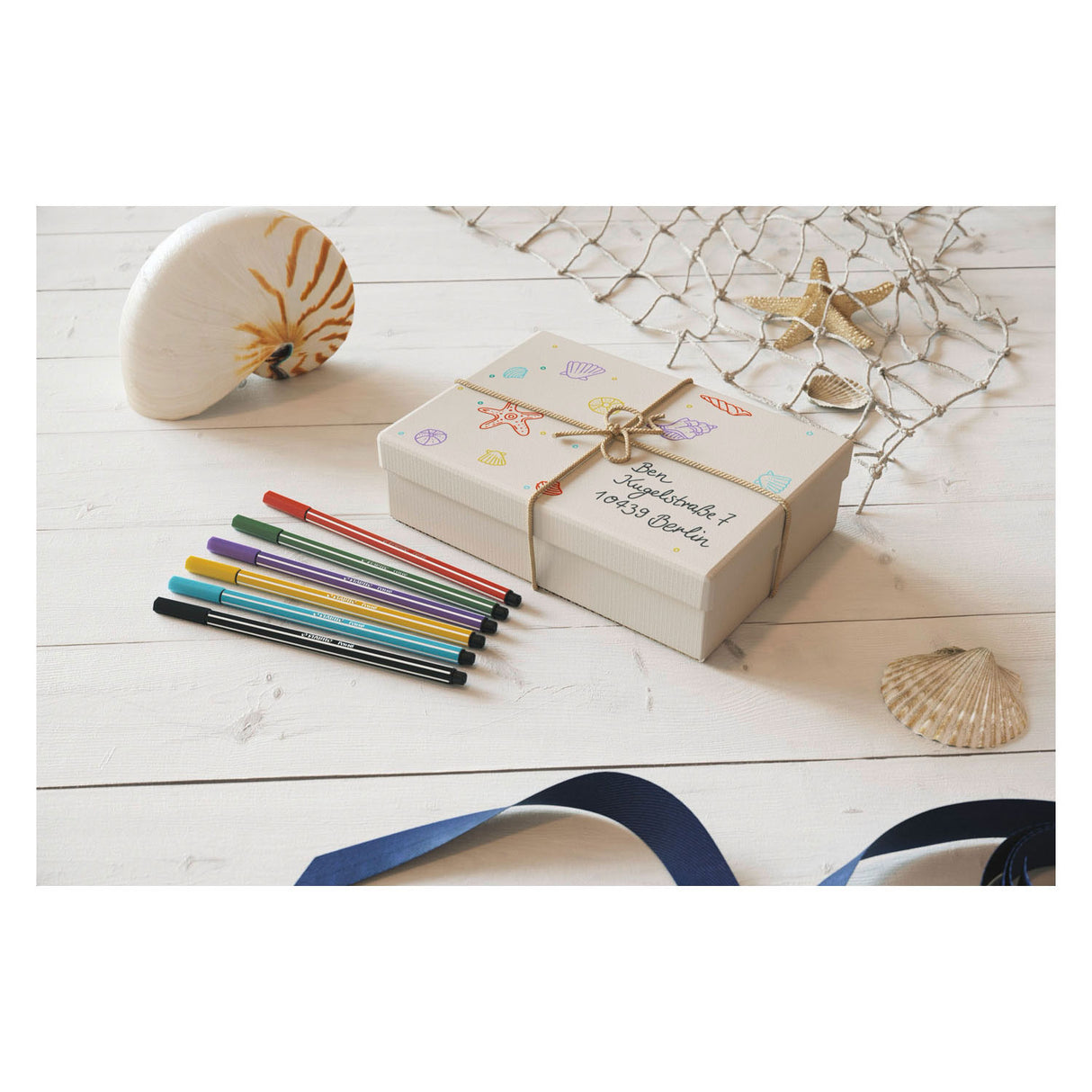 Stabilo penn 68 - tusj - lilla (68 58)