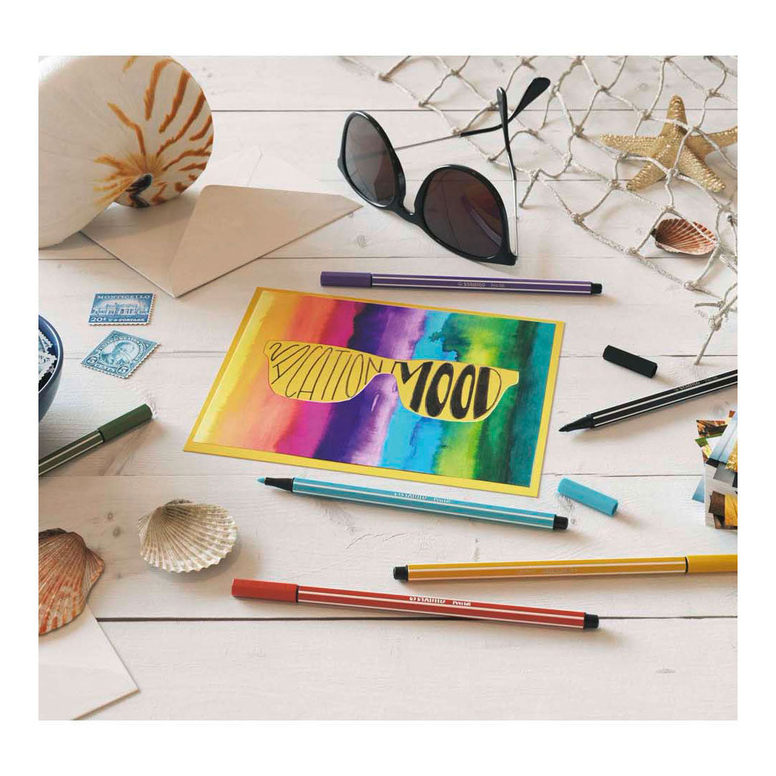 Stabilo pero 68 - fixka - payne's modro-šedá (68 98)