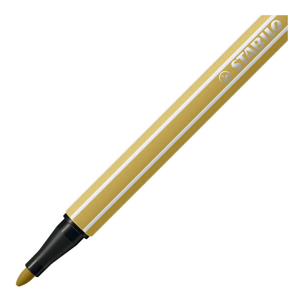 Stabilo pen 68 - felt-tip pen - khaki (68 66)