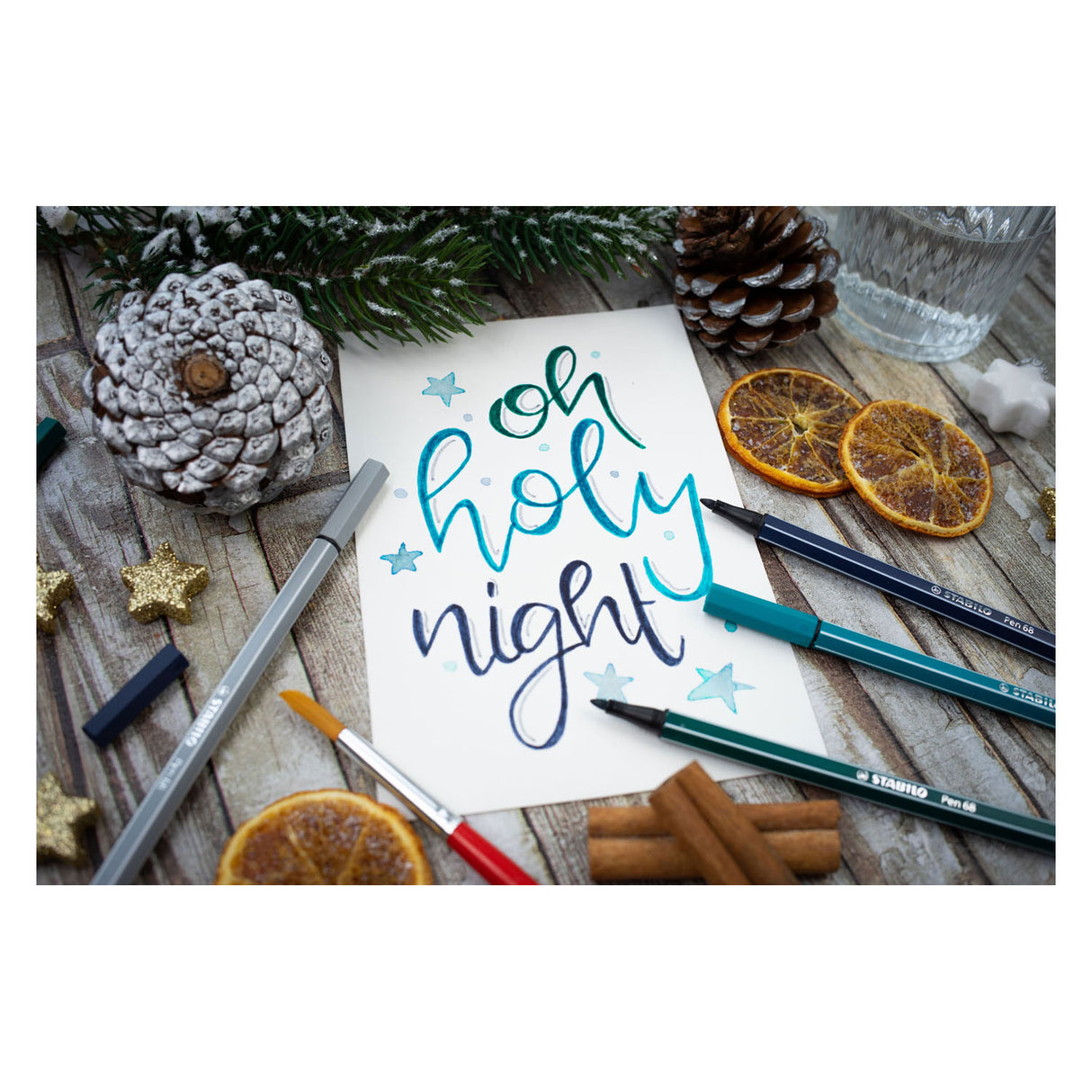 Pen stabilo 68 - FIENTE -TIP PEN - Verde (68 36)