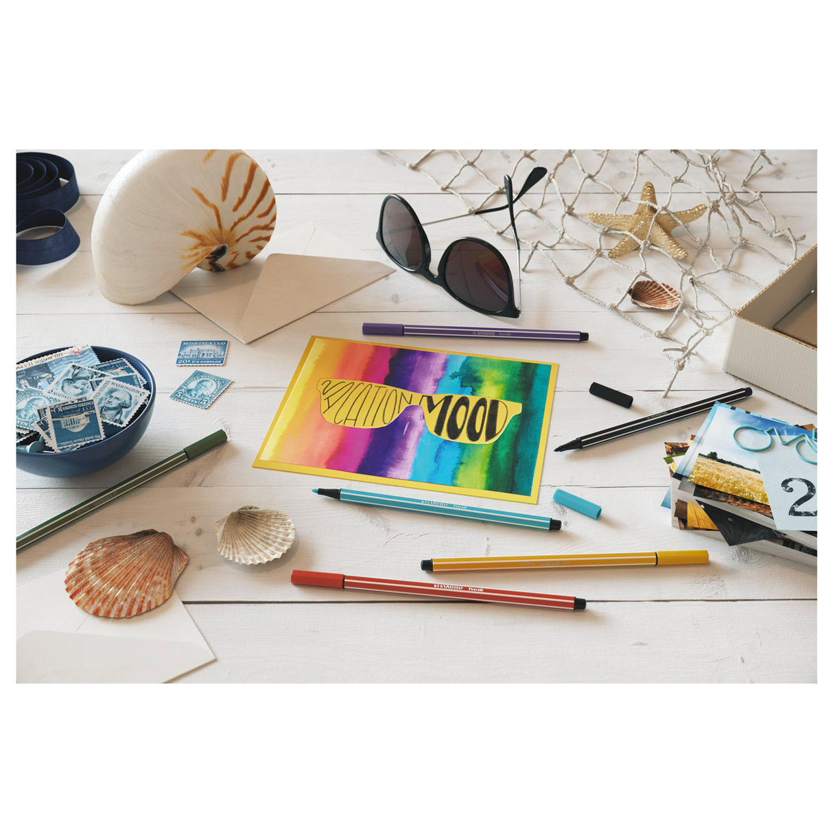 Stabilo pero 68 - fixka - oranžová (68 54)