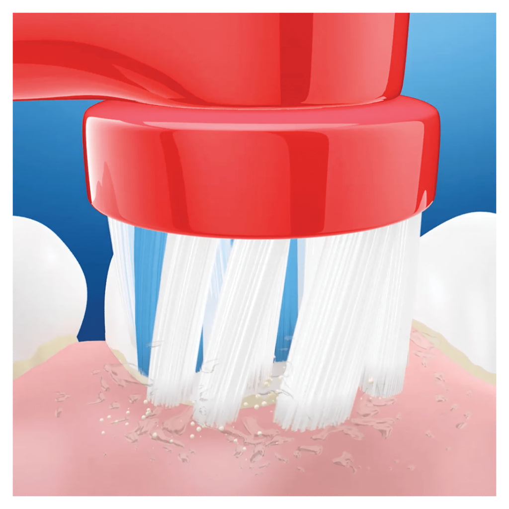 Oral-B Oral-B Disney elektrisk tandbørste rød hvid