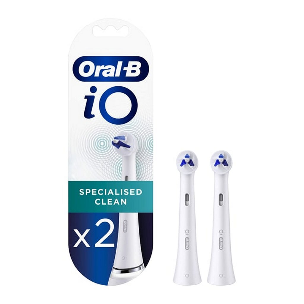 Oral-b aditamento de recambio clean especializado 2 piezas blanco