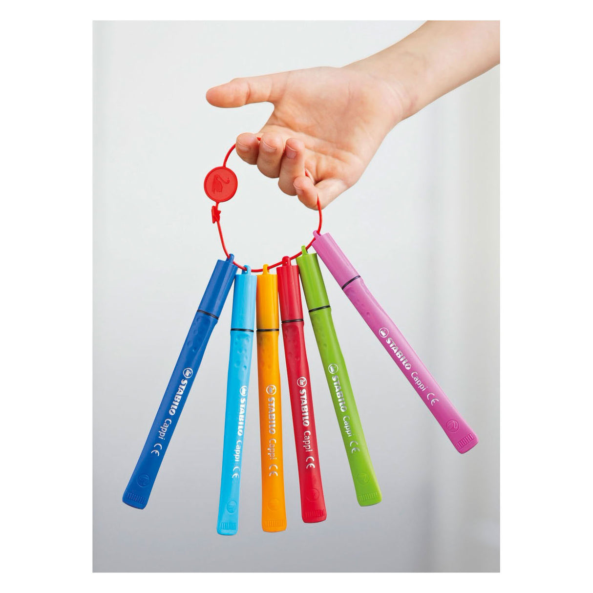 STABILO Cappi Felt-Tip Pens, 24 pcs.