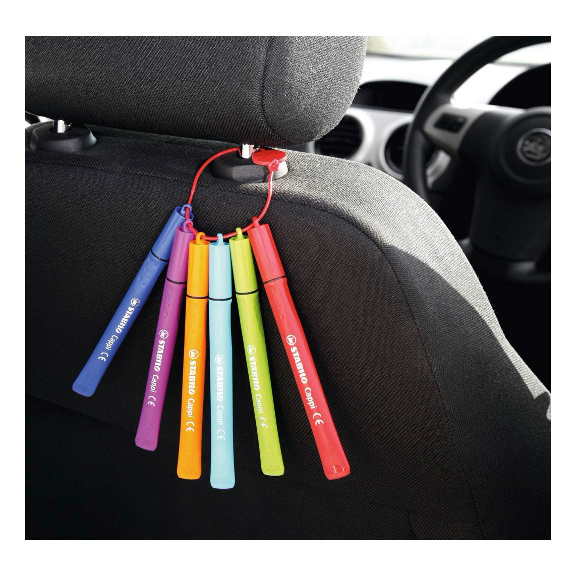 STABILO Cappi Felt-Tip Pens, 24 pcs.