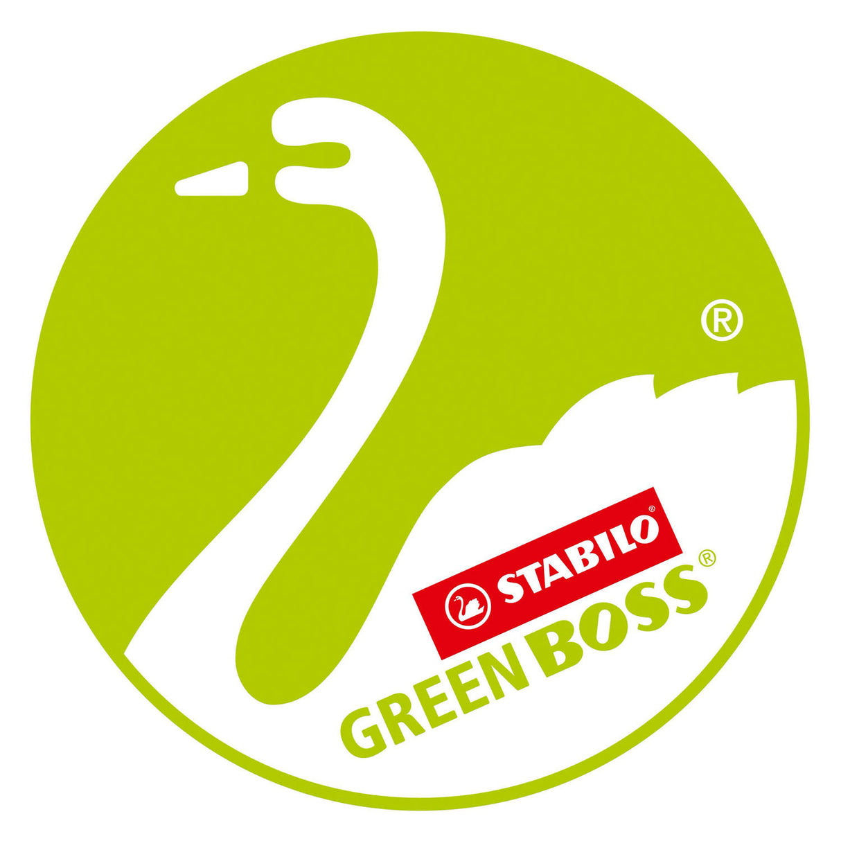 Stabilo Green Boss Marker, 4st.