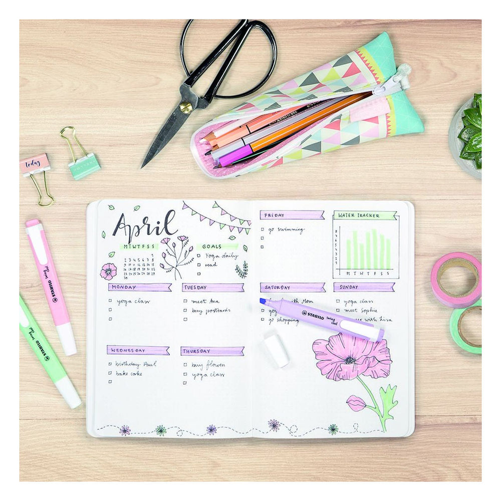 STABILO Swing Cool Pastel Highlighters, 6 pcs.