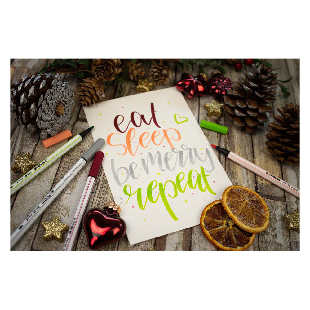 Stabilo Pen 68 Pincel 89 - Ochre oscuro