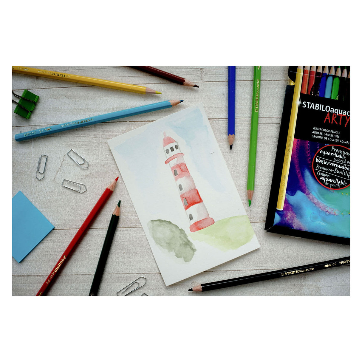 Stabilo Aquacolor -Bleistifte Arty Penny, 36st.