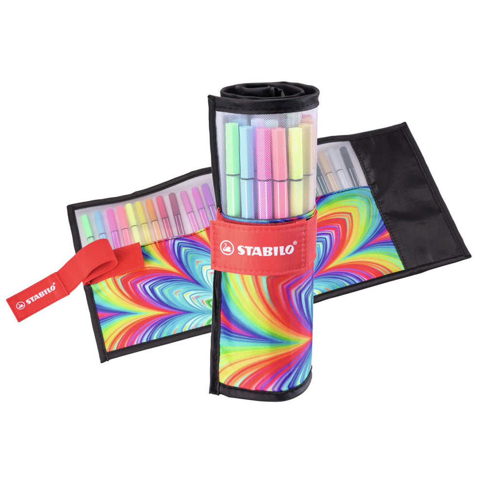 Stabilo Pen 68 - fieltro -tip Pen - Arty - Roller Set con 25 piezas