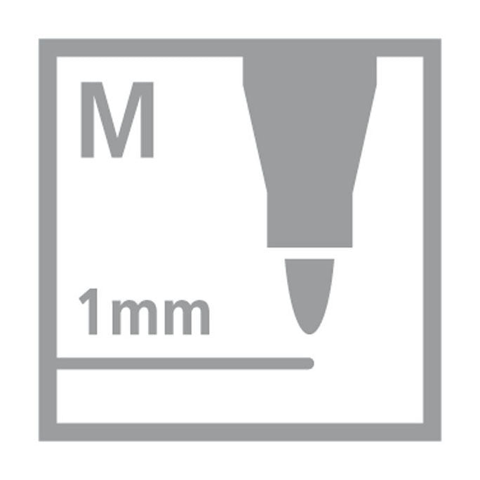 STABILO CAPPI ARTY FIENTE -TIP PENS 18ST.