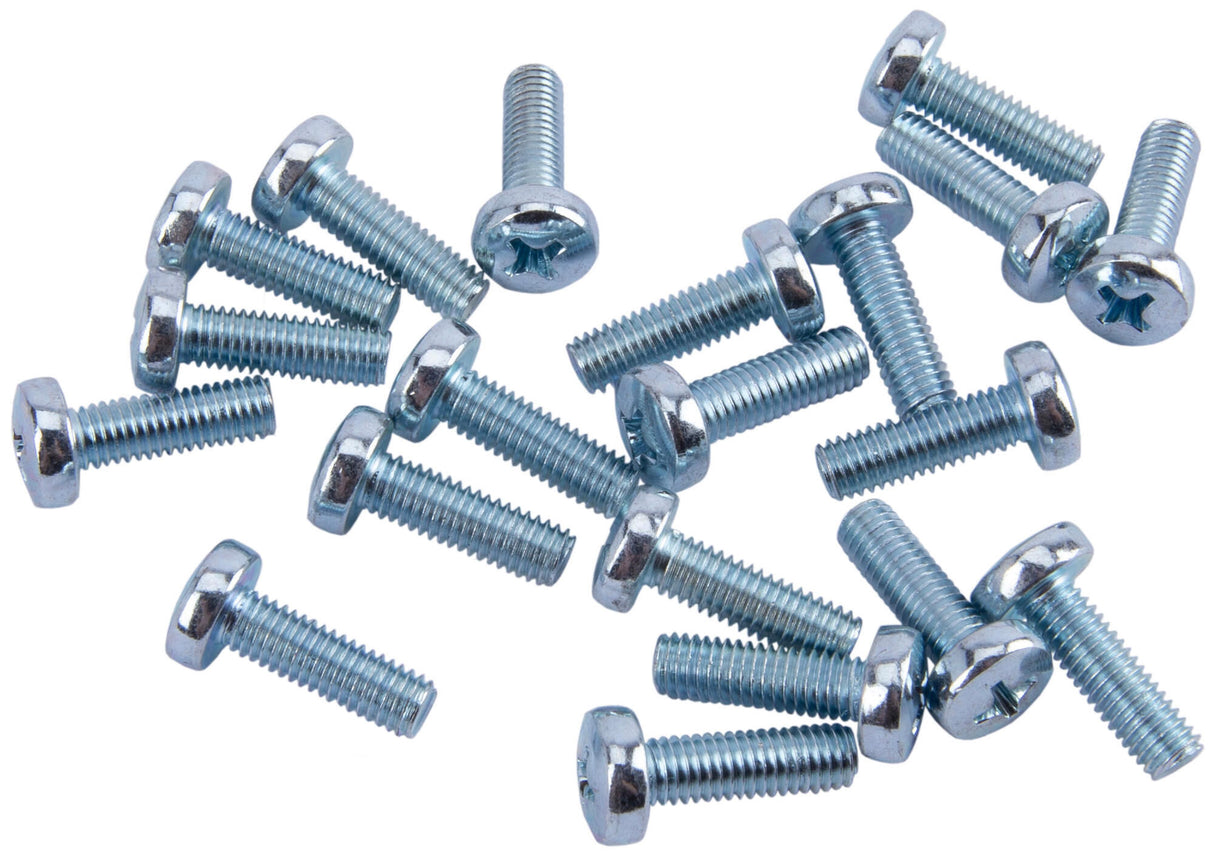 Dresselhaus metal screw threaded 5x16mm 20pcs. pan head cross recess