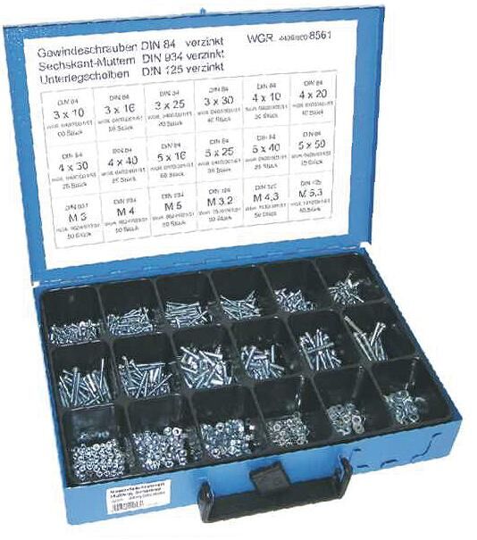 Dresselhaus mounting kit sort.din-part 8561