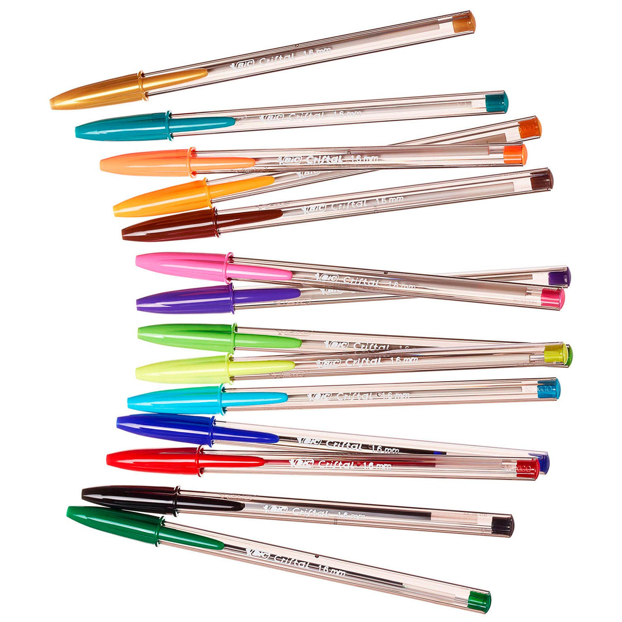 Bic cristal ballpoint pens, 15 pcs.