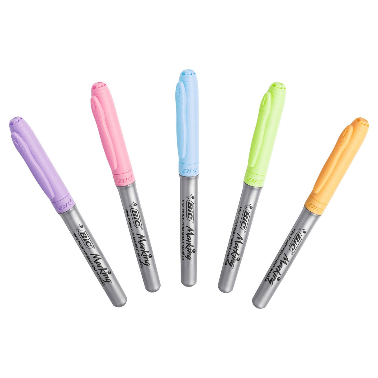 Bic intensity felt-tip pens permanent pastel, 5 pcs.