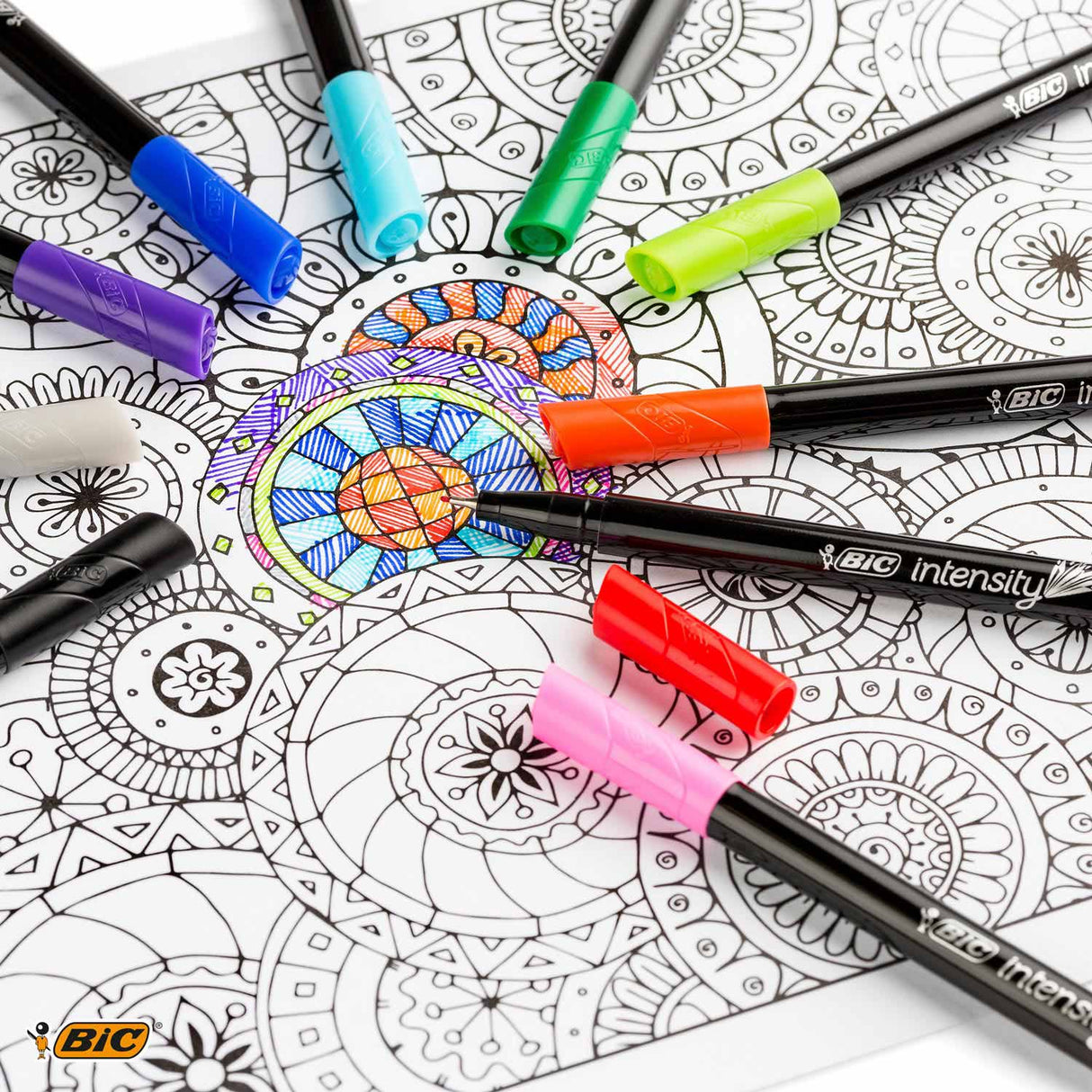 BIC -Intensität Fineliners Pastell, 12st.