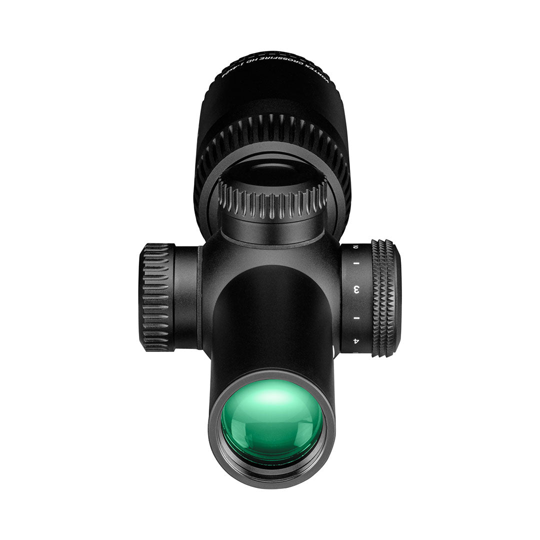 Vortex crossfire hd 1-4x24 richtkijker, verlicht dead-hold 2a bdc dradenkruis (moa)