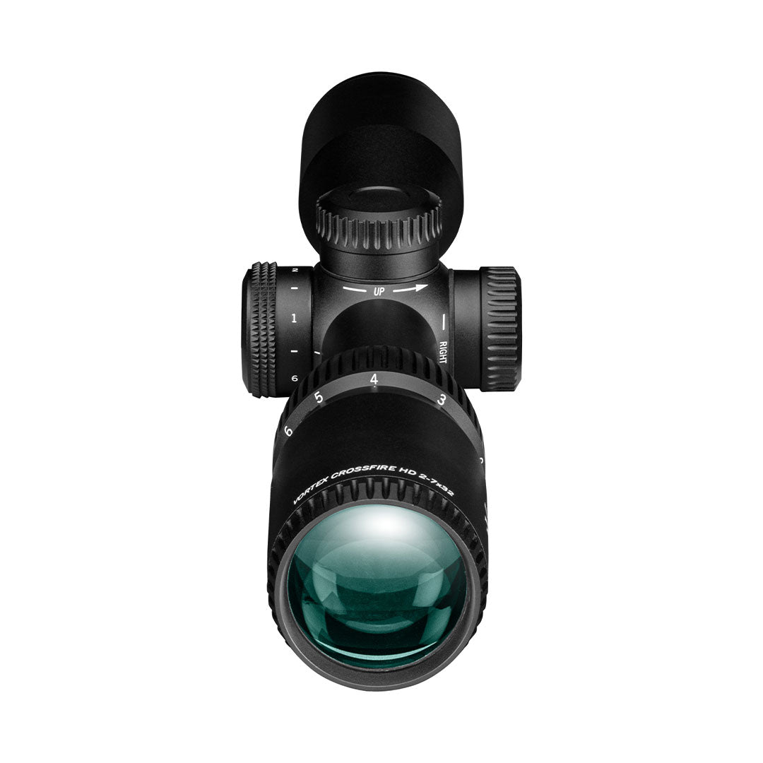 Vortex crossfire hd 2-7x32 richtkijker, verlicht dead-hold 2a bdc dradenkruis (moa)
