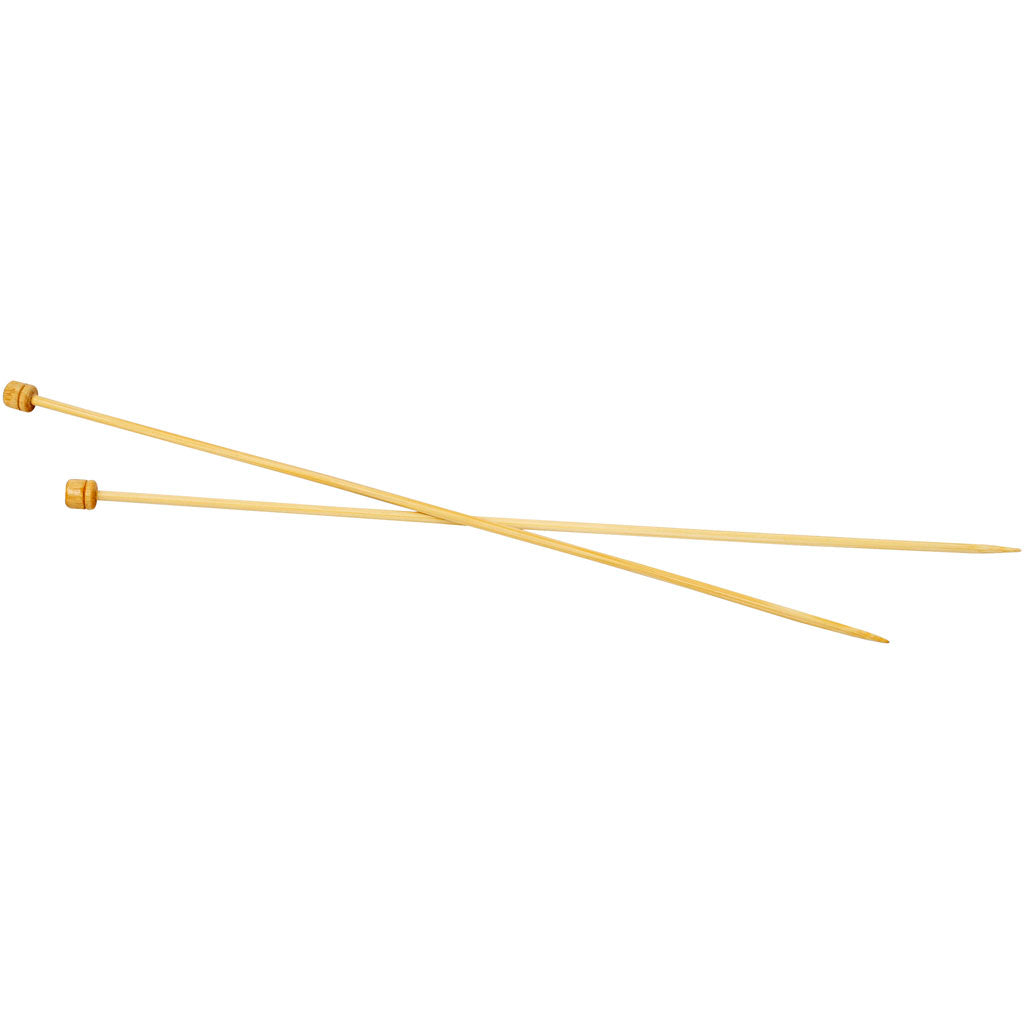 Creativ company knitting needles, length 35 cm, size 4 mm, 1 pair