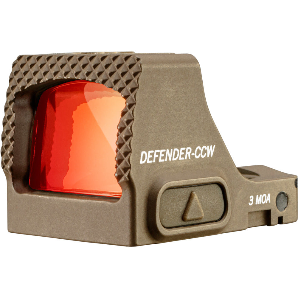 Vortex micro red dot defender-ccw 3 moa tan