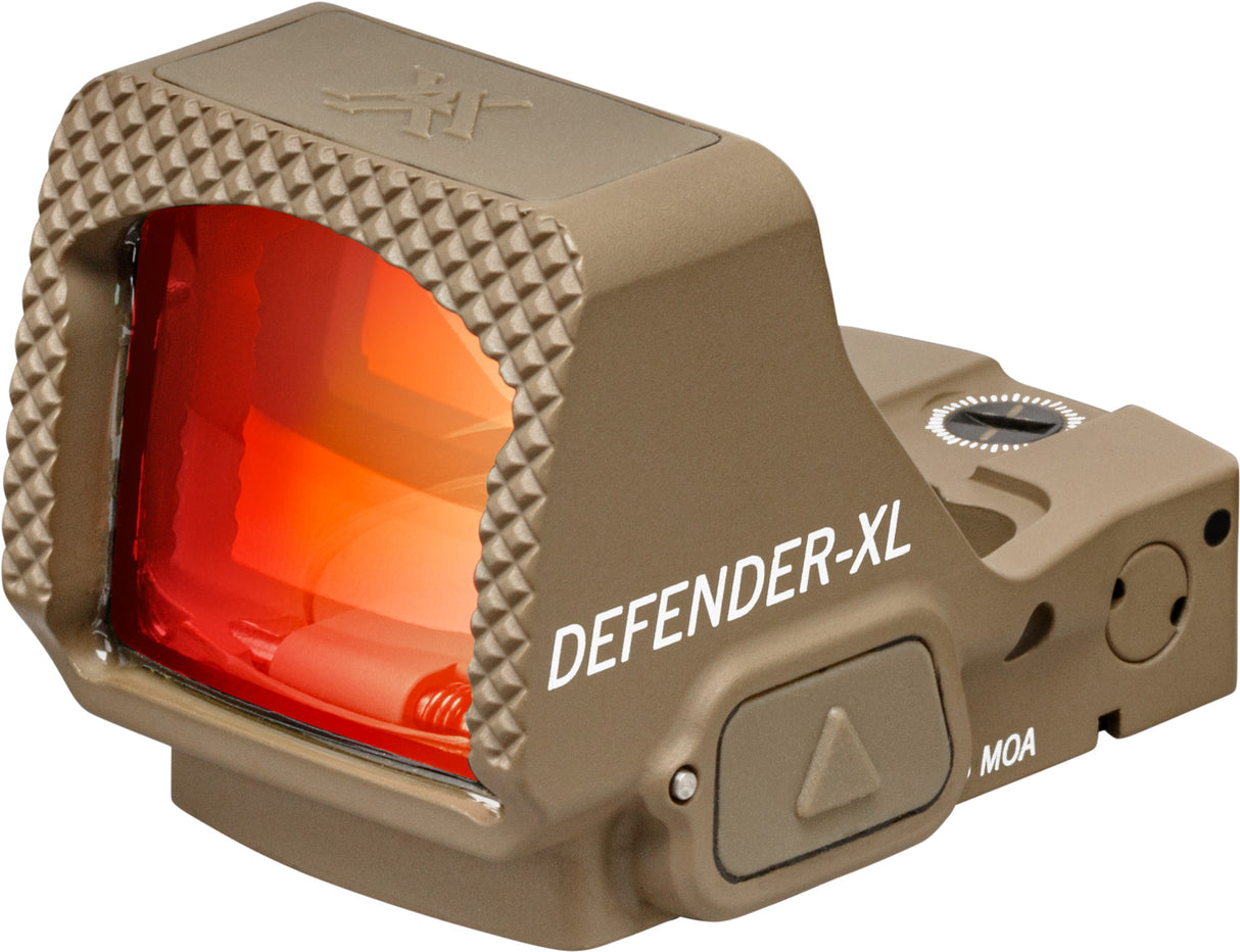 Vortex micro red dot defender-xl 5 moa tan