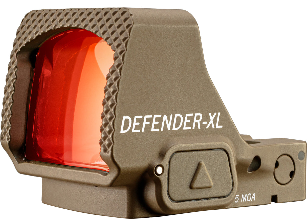 Vortex micro red dot defender-xl 5 moa tan